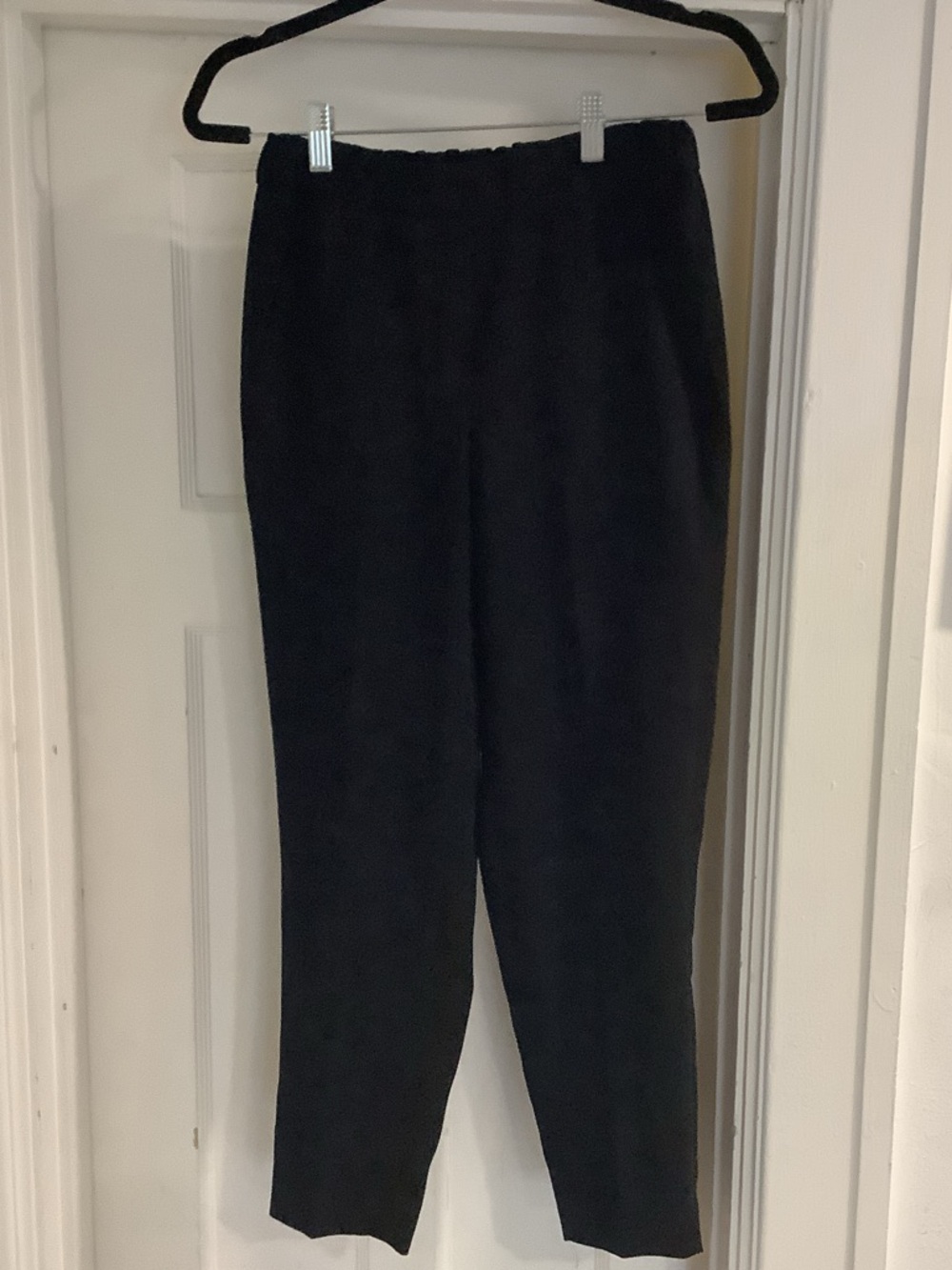 J. Crew Black Waistband Trousers